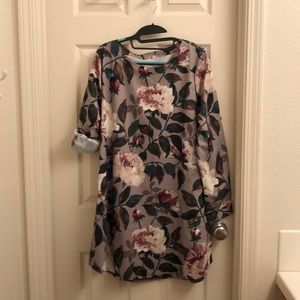 Long sleeve Floral Dress